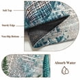 thumbnail image 6 of 3'x5' Area Rugs, Coastal Beach Indoor Outdoor Area Rug for Living Room Bedroom, Vintage Ocean Starfish Conch Pine Leaf Washable Bathroom Rugs Kitchen Floor Carpet Mats Home Decor Aesthetic, 6 of 8