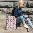 thumbnail image 6 of Kdxio Leopard Print (2) Clear Backpack, Transparent Bookbag for School for Women Men, Capacity Clear Bag for College, Travel, 6 of 7