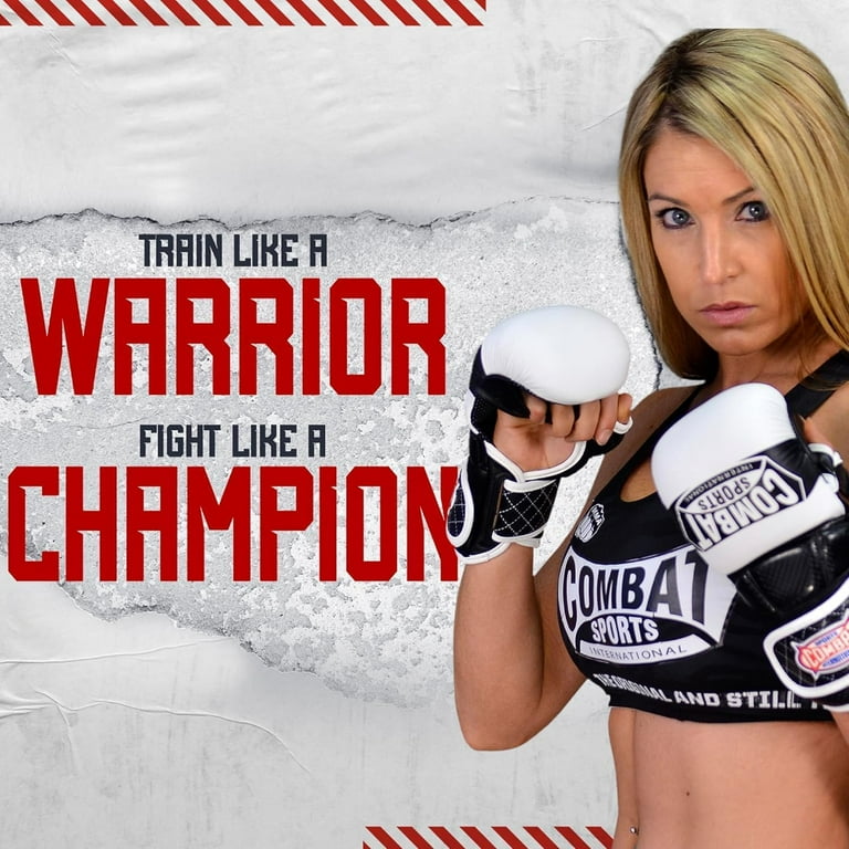 Combat Sports Max Strike MMA Training Gloves, Open Palm Fingerless