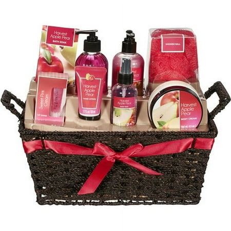 Walmart Harvest Apple Pear 8 Piece Bath