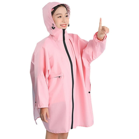 Raincoat Toddler Wear Rain for Boy Kids Girls Cartoon Children 3D Ponchos Jacket Boys Coat&jacket Hooded Rainwear Kids Rain Suit 1-4 Years