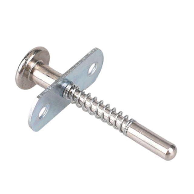 Verrou à Ressort, Boulon de Barillet Pratique, Plongeur en Acier, Remplacement 6.5cmx4.5cm