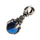 thumbnail image 2 of Nueva de Cristal Azul Elegante en Dragon Garra Vajra Pestle Biker Colgante DIY para Adorno, 2 of 9