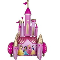 DSNY princess party decoration airwalker 55in balloons Snow White and princesses big centerpiece castle