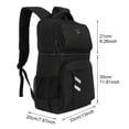 thumbnail image 2 of Sonducket Bolsa de almuerzo aislada hombro ajustable cerveza vino de doble capa a prueba de fugas multicompartimento contenedor de alimentos Picnic Kits de desorden para acampar Sonducket OD028461-00, 2 of 6