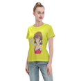 thumbnail image 4 of T-Shirt Basique à Manches Courtes pour Femmes Detective Conan Haihara Ai, 4 of 6