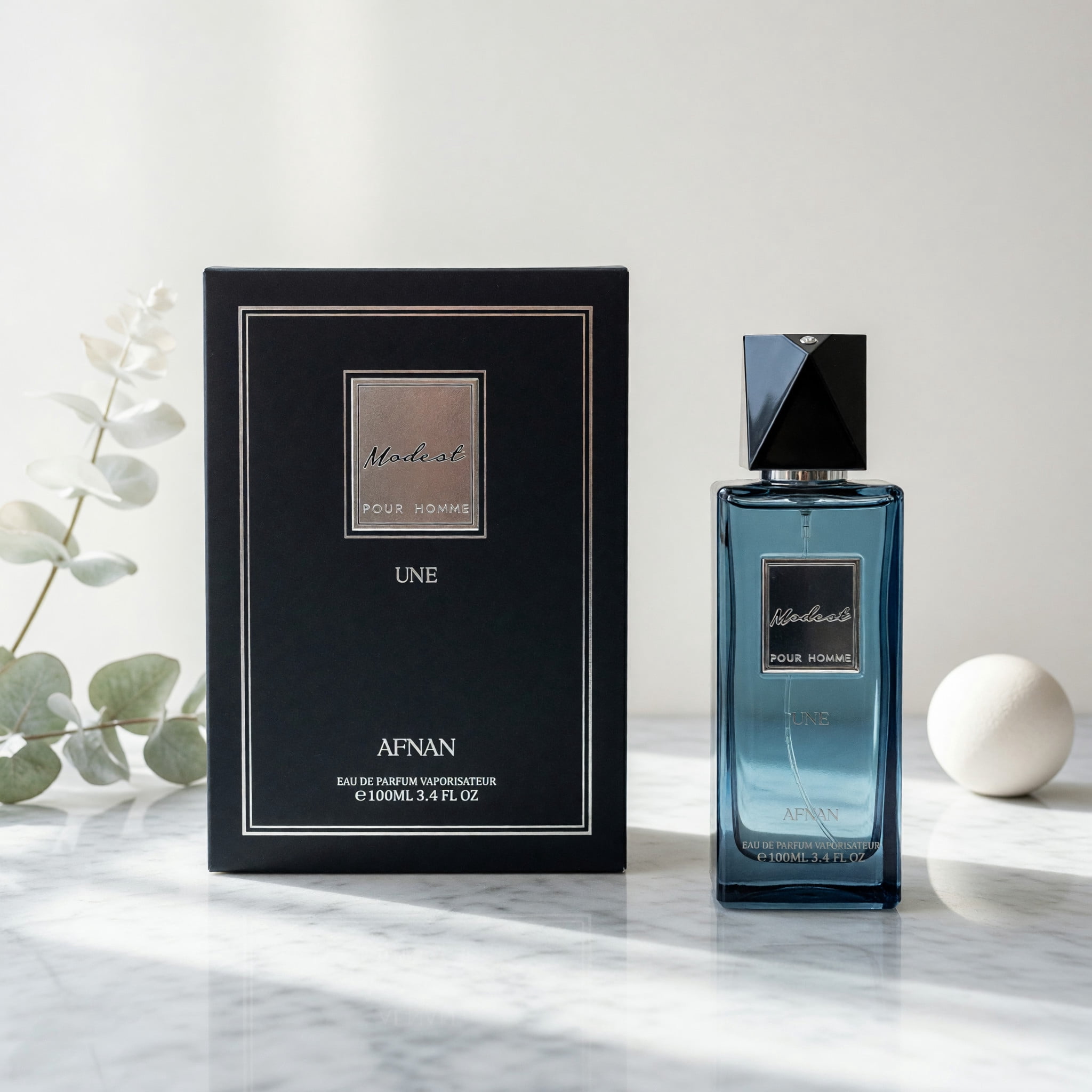 Afnan, Modest Une Men Edp Spray, 3.4 oz, Authentic Fragrance