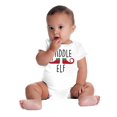 thumbnail image 4 of Christmas Middle Elf Matching Family Romper Boys or Girls Infant Baby Brisco Brands NB, 4 of 6