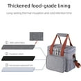 thumbnail image 2 of Pompotops Kids Lunch Box, Outdoor Picnic Insulation Bag Double Bento Bag, 2 of 9