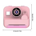 thumbnail image 3 of Up to 40% off Clearance, InsCrazy Instant Camera Kid's Printing Camera Build in 2.4 Inch Screen HD Lens 24 Megapixel Lightweight and Portable Printing Camera, 3 of 6