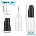 thumbnail image 4 of Aplicadoras con Punta de PrecisióN de 60 Piezas, Botella de Aguja Dispensadora de 10 Ml/0,34 Oz, Botella de Pegamento VacíA PET con Tapa de Sellado, 4 of 5