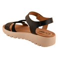 thumbnail image 3 of Sandalias Nomadas Mujeres Estilo Comodidad Plataforma Calidad negro 24, 3 of 5
