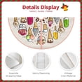 thumbnail image 5 of Bingfone Christmas Tree Skirt Mat Christmas Decoration Interior -Ice Cream, 5 of 8