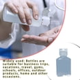 thumbnail image 3 of Advancent Botellas vacías Contenedores de patrón trapezoidal de 30 ml Kits de desinfectante de manos Herramientas de maquillaje que ahorran espacio Artesanía botella de anís 30 ml Advancent HA060051-03B, 3 of 6