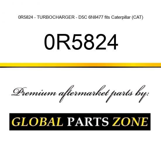 0R5824 - TURBOCHARGER - D5C 6N8477 fits Caterpillar (CAT)