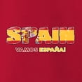 thumbnail image 3 of Wild Bobby Spain Flag Pride Graphic Vamos Espana Coat of Arms | Unisex Novelty T-Shirt | Soccer Football Fan Gift for Men Women Unisex Men Tee, 3 of 5