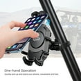 thumbnail image 2 of Roykaw UTV ATV Phone Holder Motorcycle Phone Mount for 1.5-2'' Round Frame, Fit All Phone, 2 of 8