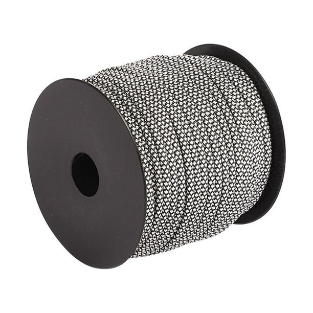 Cuerda de paracaídas multifunción para acampar, accesorios para tiendas de campaña, cuerda guía para toldos. Gris