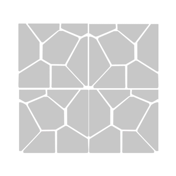 28 Piezas 3D Espejo Acrílico Vinilo Calcomanía Paneles de Pared Calcomanía Paneles de Pared 25x25 Cm, Suministros de Pintura, Herramientas Y Tratamien Plata Sunnimix Etiqueta engomada de la pared de la etiqueta engomada del espejo