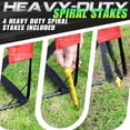 thumbnail image 5 of Kid Soccer Goal for Backyard 6x4FT Large Portable Soccer Net Folding Practice Training Equipment with Carrying Bag for Outdoor Red, 5 of 8