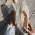 thumbnail image 5 of uvwlwu Casual Shoes for Women Fashionable Shoes Breathable Flat On Pointed Toe Loafers For Everyday Relaxation, 5 of 7