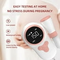 Pregnant women's home monitoring device, baby's fetal heart stethoscope