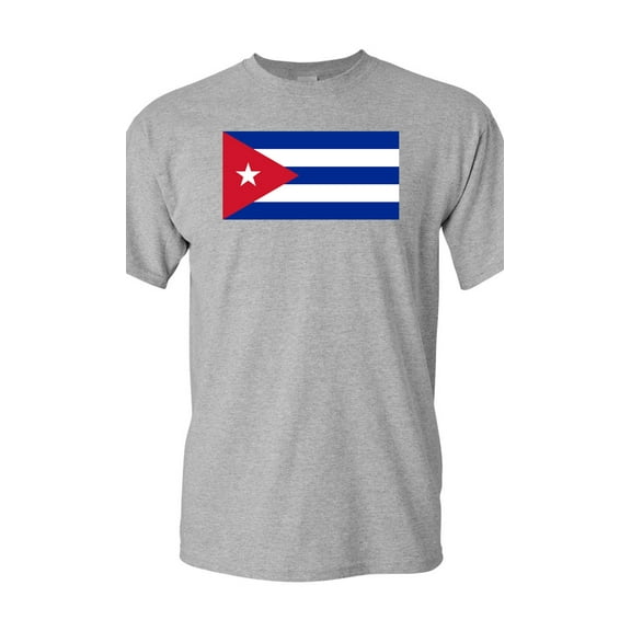 Cuba Country Flag Adult DT T-Shirt Tee