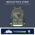 thumbnail image 5 of FORMRS Unisex School Backpack 17" Student Travel Bag with Laptop Compartment, Colorful Martini, 5 of 7