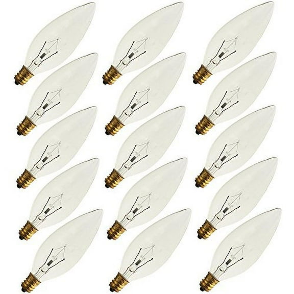 Industrial Performance 15CTC 130V, 15 Watt, B10, Candelabra Screw (E12) Base ...
