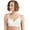white, variant on Hanes-Hanes Comfort Evolution Lace Comfortflex Fit Wirefree Bra-In The Navy/Sterling Grey-2Xl Plus