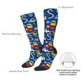 thumbnail image 5 of Picia Women Crew Soft Moisture-wicking Socks Animals Rescue Team Pattern Design Cotton Socks, One Size fit All, 5 of 9