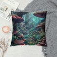 thumbnail image 2 of Fenyluxe Mushrooms Pillow Covers Outdoor Decorative Pillowcase for Couch Bed Sofa Stylish Design High-Quality 1PC 12x12in, 2 of 5