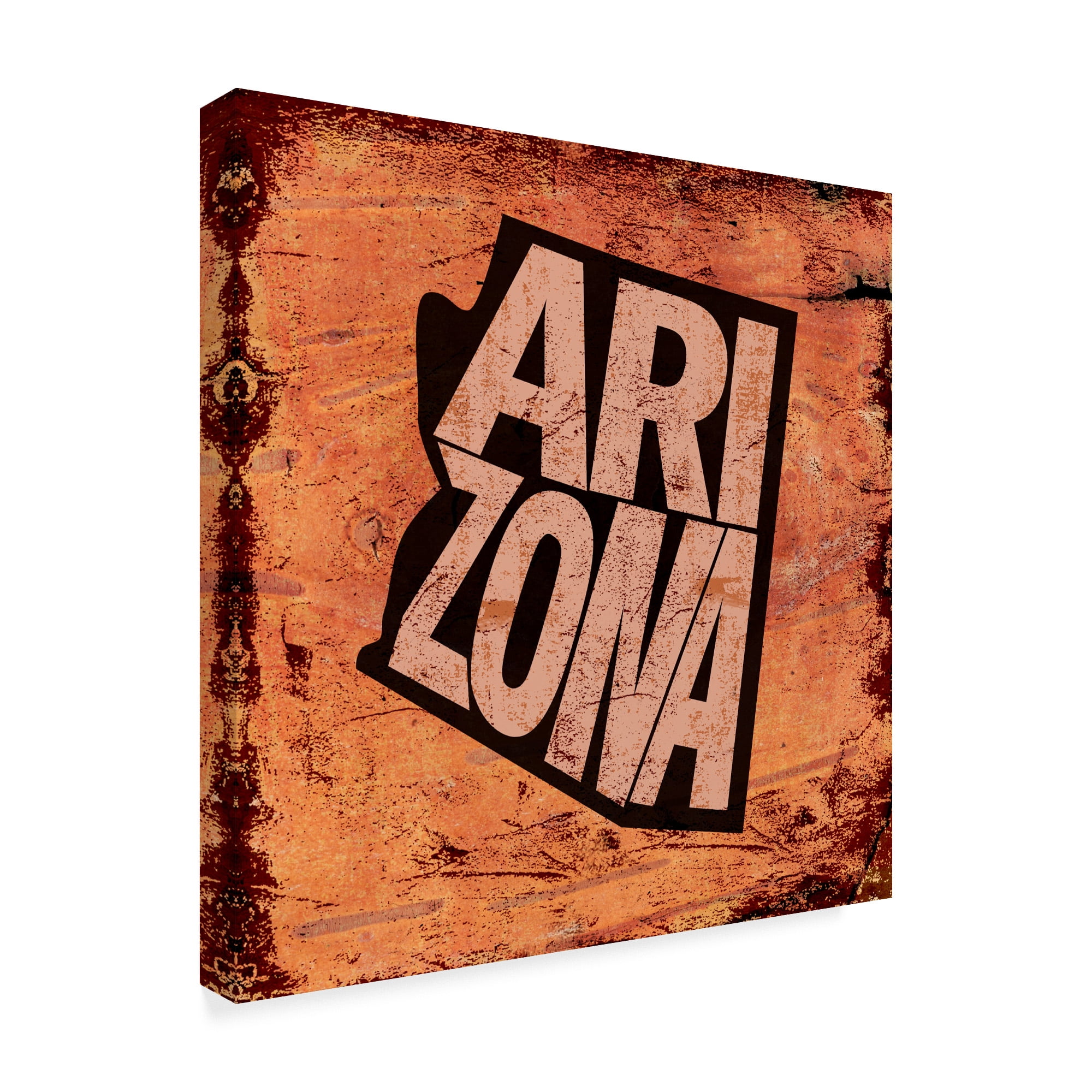 Trademark Fine Art 'Arizona' Canvas Art by Art Licensing Studio