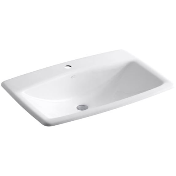 KOHLER K-2885-1-0 MAN'S 28X19 LAVATORY/CTR HOLE