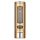 thumbnail image 1 of Dispensador de jabón de manos para baño, de pared, para champú y acondicionador de cabello, para ducha y baño (dorado), 1 of 5