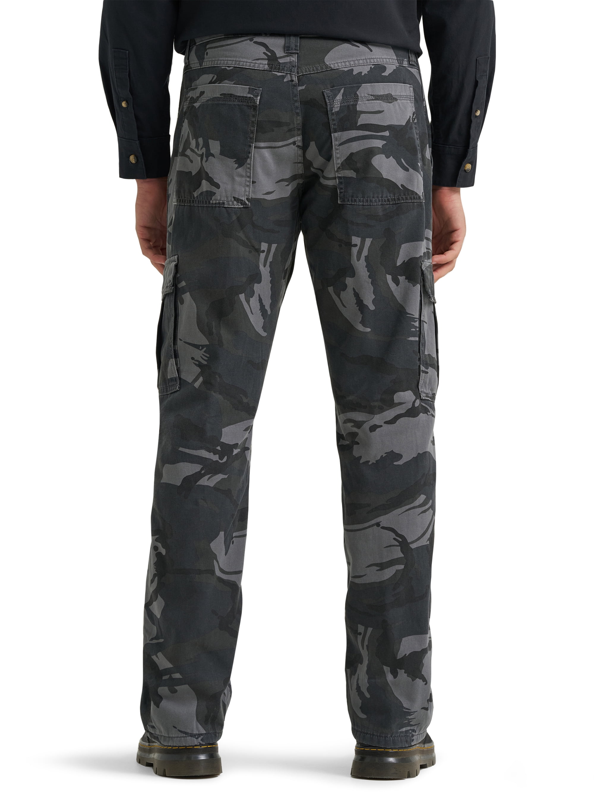 Wrangler Men's and Big Men's Relaxed Fit Fleece Lined Cargo Pant 29X30-48X30