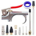 thumbnail image 2 of Juego de 13 accesorios para sopladores con enchufe europeo para compresores de aire (conexión de 2 vías)., 2 of 9