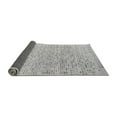 thumbnail image 2 of Ahgly Company Indoor Square Abstract Gray Modern Area Rugs, 7' Square, 2 of 4