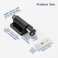thumbnail image 4 of WINDLAND 10pcs Magnetic Latches Push to Open Catches set for Easy Access Cabinet Door, 4 of 10