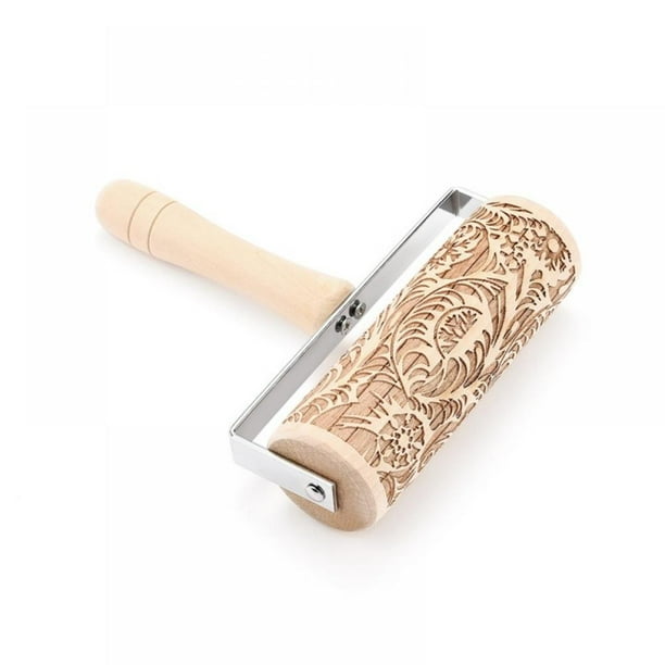 EleaEleanor Christmas Wooden Rolling Pins