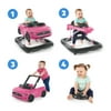 Ford Mustang 4-in-1 Pink Baby Activity Center & Push Walker with Removable Steering Wheel Toy, Infant, Unisex