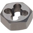 thumbnail image 1 of HUGFEGWE Hex Rethreading Die, UNEF 1/4-32 Carbon Steel Thread Die, Hex Rethreading Die Machine Thread Die, Hexagon Taper Pipe, 1 Pcs CJB91-22833, 1 of 7