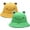 Green, Yellow, variant on Unisex Packable Froggy Frog Bucket Hat Sun Hat 2 Pack for Womens Men