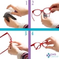 thumbnail image 3 of Almohadillas nasales para gafas GMS, de silicona suave óptica, 2,5 mm de grosor, 3 of 9