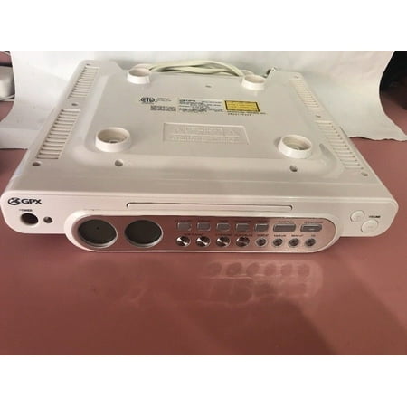 Gpx Model Kccd6316dt Under Cabinet Cd Radio Ships N 24h