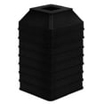 thumbnail image 1 of 8pcs Post Cover Skirt Shoe Post Base Mounting Plate Post Base Cover Trim Skirt Fence Stair Post Base for Porch Stair Handrail Railing Fence, 1 of 2