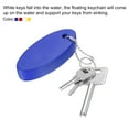 thumbnail image 5 of Uxcell Floating Keychain, Oval Key Chain Buoyant Keyrings for Boating Blue, 5 of 6