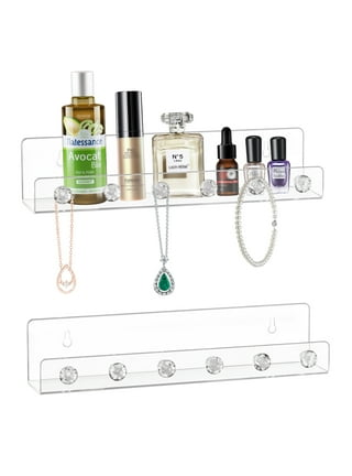 Plymor Clear Acrylic Rotating Necklace / Keychain Display Stand