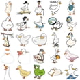 thumbnail image 2 of 50 pegatinas de patos, pegatinas estéticas geniales para botellas de agua, portátiles, álbumes de recortes, guitarras, equipaje, bicicletas, teléfonos, patinetas, pegatinas para adolescentes y niños, 2 of 5