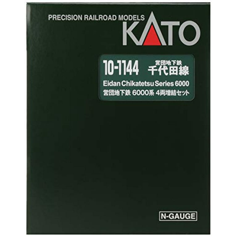 KATO N Gauge Subway Chiyoda Line 6000 Series Addition 4-car set 10-1144 Railway model train// Age/ Boy